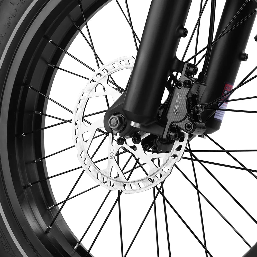 HKM-531923 Off-Road 2000W Electric Fat Tire Bike - 20x4.0 Tires, Max Speed 60km/h, Free Shipping