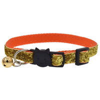 HKM-5321149 Adjustable Colorful Fish Scale Cat Collar with Bell ¨C Soft Nylon Material