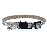 HKM-5321149 Adjustable Colorful Fish Scale Cat Collar with Bell ¨C Soft Nylon Material