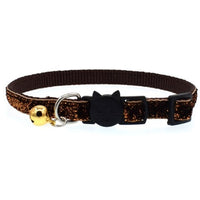 HKM-5321149 Adjustable Colorful Fish Scale Cat Collar with Bell ¨C Soft Nylon Material