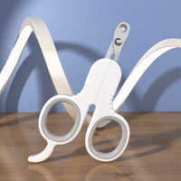 HKM-5322429 Professional Pet Nail Clippers with Curved Tips for Cats and Small Dogs - Ergonomic Non-Slip Handle, Stainless Steel Blades
