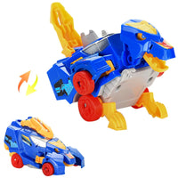HKM-532243 Transforming Dinosaur Chariot Toy Set for Children Ages 3 and Up - Morphing Model 12x8.5x9cm
