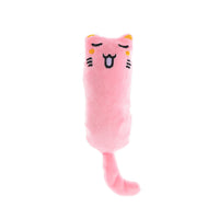 HKM-5324605 Bite-Resistant Cat Toy with Ringing Paper - Plush Catnip Design in Multiple Colors