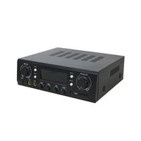 HKM-532499 70W 2-Channel Stereo Bluetooth Amplifier Receiver with FM Radio, Phono, and Coaxial Inputs for Home Audio Systems