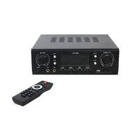 HKM-532499 70W 2-Channel Stereo Bluetooth Amplifier Receiver with FM Radio, Phono, and Coaxial Inputs for Home Audio Systems