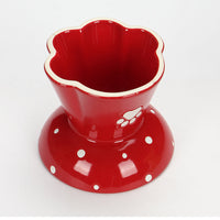 HKM-5325117 Large Capacity Ceramic Pet Bowl for Dogs and Cats, Available in Multiple Colors