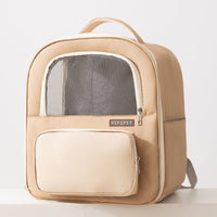 HKM-5325501 Breathable Pet Carrier Backpack for Cats and Dogs with Mesh Window and Spacious Compartment
