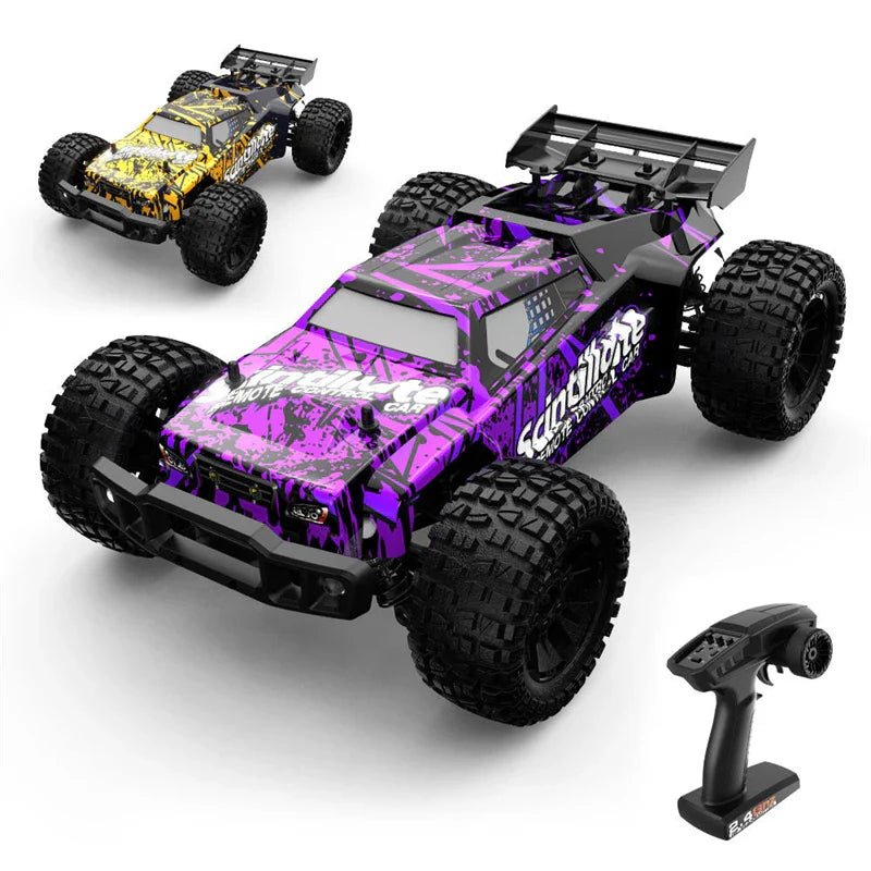 HKM-532563 1/10 Scale Electric High-Speed Remote Control Off-Road Car Waterproof for Indoor/Outdoor Use