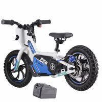 HKM-532563 Kids Electric Balance Bike with Brushless Motor, 12-Inch Wheels, Aluminum Frame, and Disc Brake for Ages 2-6