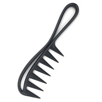 HKM-532563 Large Tooth Plastic Hair Comb for Texturing and Styling