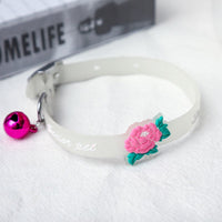 HKM-5326909 Luminous Silicone Cat Collars in Various Fun Designs - Random Colors
