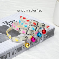 HKM-5326909 Luminous Silicone Cat Collars in Various Fun Designs - Random Colors