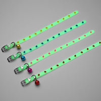 HKM-5326909 Luminous Silicone Cat Collars in Various Fun Designs - Random Colors