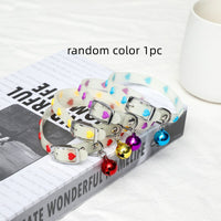 HKM-5326909 Luminous Silicone Cat Collars in Various Fun Designs - Random Colors