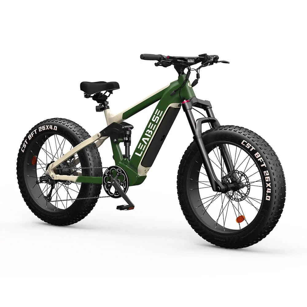 HKM-532691 26 Inch Full Suspension Electric Mountain Bike with 750W Bafang Motor and Aluminum Alloy Frame