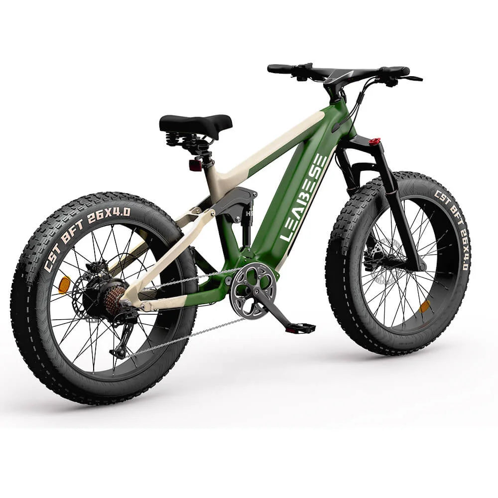 HKM-532691 26 Inch Full Suspension Electric Mountain Bike with 750W Bafang Motor and Aluminum Alloy Frame