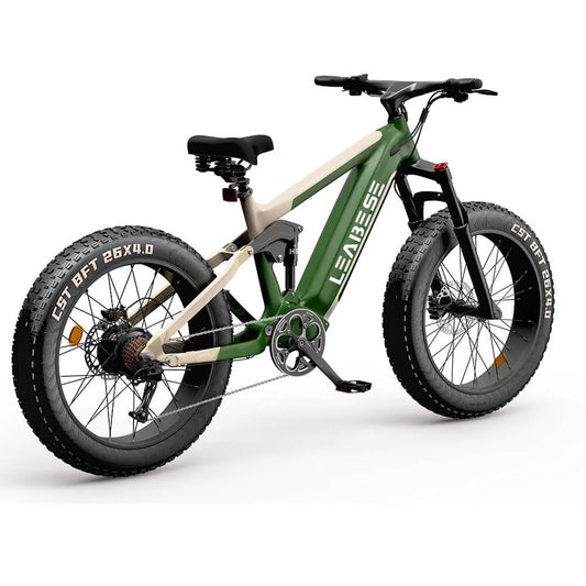 HKM-532691 26 Inch Full Suspension Electric Mountain Bike with 750W Bafang Motor and Aluminum Alloy Frame