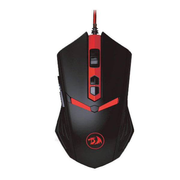 HKM-532819 Ergonomic USB Wired Optical Mouse with Adjustable 2000 DPI, 6 Buttons, and 1.8m Cable