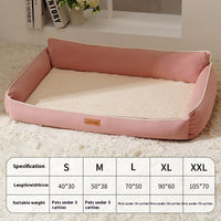 HKM-5328957 Universal Non-slip Winter Warm Dog Kennel - Available in Various Sizes and Colors
