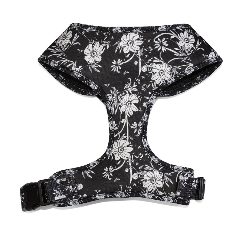 HKM-5329981 Universal Chest and Back Pet Leash Vest - Multiple Designs and Sizes Available