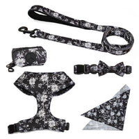 HKM-5329981 Universal Chest and Back Pet Leash Vest - Multiple Designs and Sizes Available