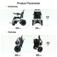 HKM-533011 Folding Aluminum Alloy Wheelchair with High Speed and Comfortable Design, Model D09