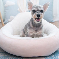 HKM-5330749 Cozy Cloth Cat House and Pet Nest for Small Dogs – Pink and Gray Options Available