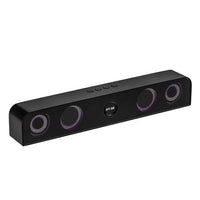 HKM-533139 Wireless RGB Sound Bar with Bluetooth Subwoofer for Desktop and Home Audio Setup