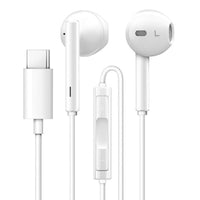 HKM-533203 USB Type-C In-Ear Headset with Microphone and Volume Control for Compatible Huawei and Xiaomi Devices