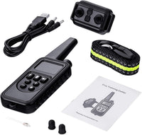 HKM-5332669 800M Waterproof Dog Trainer Collar with Adjustable Shock, Vibration, and Sound Features