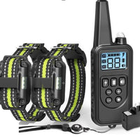 HKM-5332669 800M Waterproof Dog Trainer Collar with Adjustable Shock, Vibration, and Sound Features