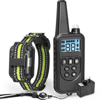 HKM-5332669 800M Waterproof Dog Trainer Collar with Adjustable Shock, Vibration, and Sound Features