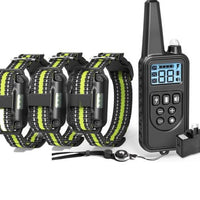 HKM-5332669 800M Waterproof Dog Trainer Collar with Adjustable Shock, Vibration, and Sound Features