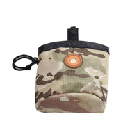 HKM-5332925 Camouflage Pet Training Bag with Snack Pockets and Garbage Bag Holder