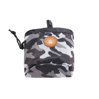 HKM-5332925 Camouflage Pet Training Bag with Snack Pockets and Garbage Bag Holder