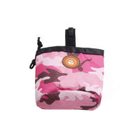 HKM-5332925 Camouflage Pet Training Bag with Snack Pockets and Garbage Bag Holder