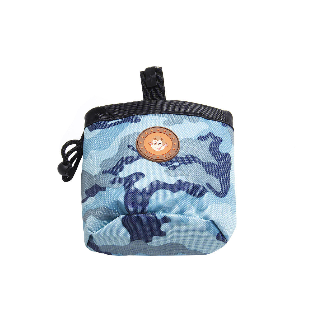 HKM-5332925 Camouflage Pet Training Bag with Snack Pockets and Garbage Bag Holder