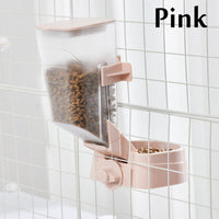 HKM-5334461 Suspended Automatic Pet Food Dispenser for Cats and Dogs - 2L Capacity, Adjustable Design
