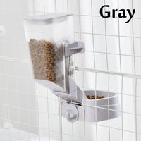 HKM-5334461 Suspended Automatic Pet Food Dispenser for Cats and Dogs - 2L Capacity, Adjustable Design