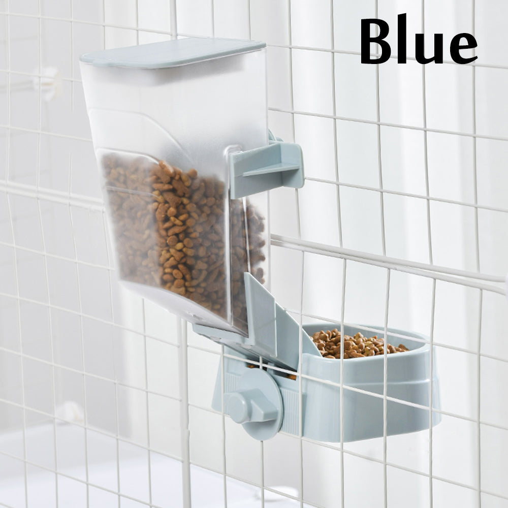 HKM-5334461 Suspended Automatic Pet Food Dispenser for Cats and Dogs - 2L Capacity, Adjustable Design
