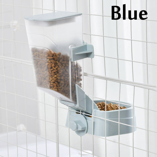 HKM-5334461 Suspended Automatic Pet Food Dispenser for Cats and Dogs - 2L Capacity, Adjustable Design