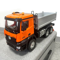 HKM-533587 1/14 Remote Control Dump Truck with Lifting Bed and High-Torque Motor, Alloy Construction
