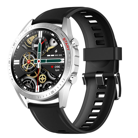 HKM-533651 Waterproof Smart Bracelet with Music Control, 1.32-inch Display, Bluetooth 5.0, 30-Day Standby Time