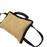 HKM-5337277 Hemp Bite Pillow for Dog Training - Coarse Material, 250g, 20x25 cm, Beige