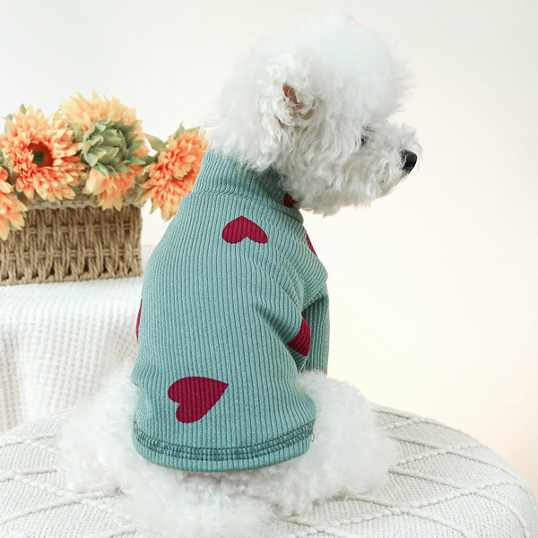 HKM-5338813 Cozy Indoor and Outdoor Dog and Cat Bottoming Shirt in Various Colors