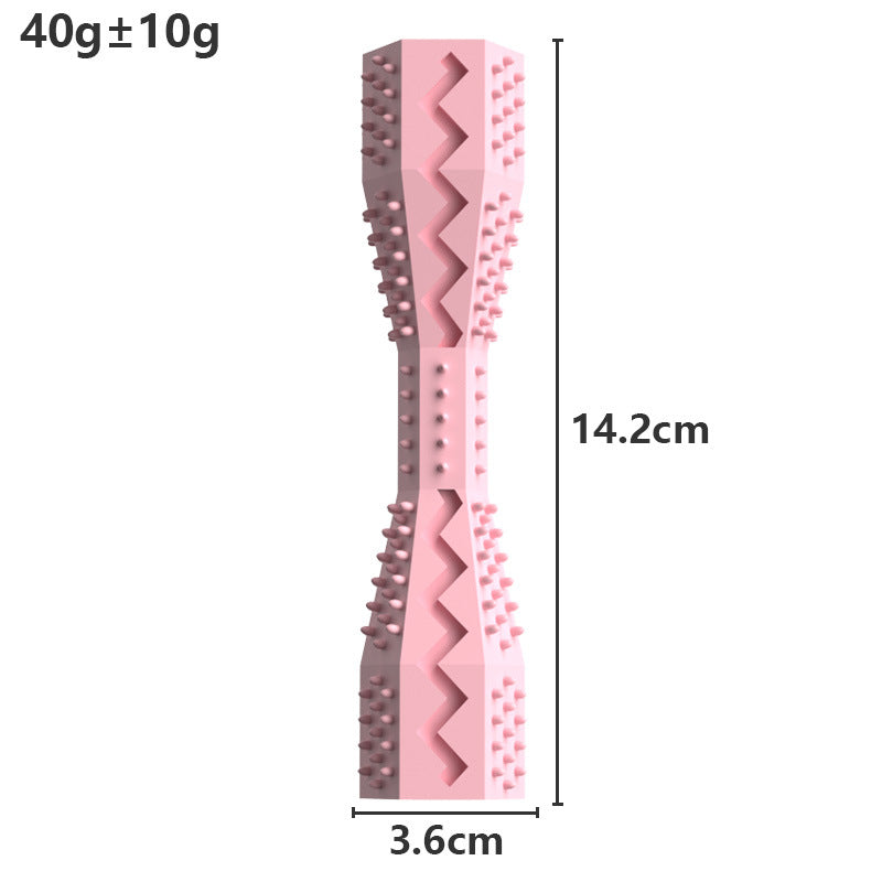 HKM-5339069 Medium TPR Dog Chewing Toy with Food Clip Design – Assorted Colors Available
