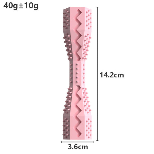 HKM-5339069 Medium TPR Dog Chewing Toy with Food Clip Design – Assorted Colors Available