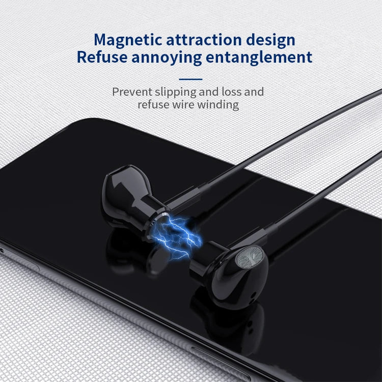 HKM-534291 Wireless Neck Band In-Ear Headphones for Sports with Bluetooth Connectivity