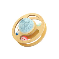HKM-5343677 Sisal Rope Cat Scratching Ball for Interactive Play and Furniture Protection