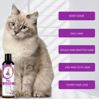 HKM-5344061 Dual-Action Anti-Hair Pet Shampoo for Hair Protection and Beautification - 200-500ml